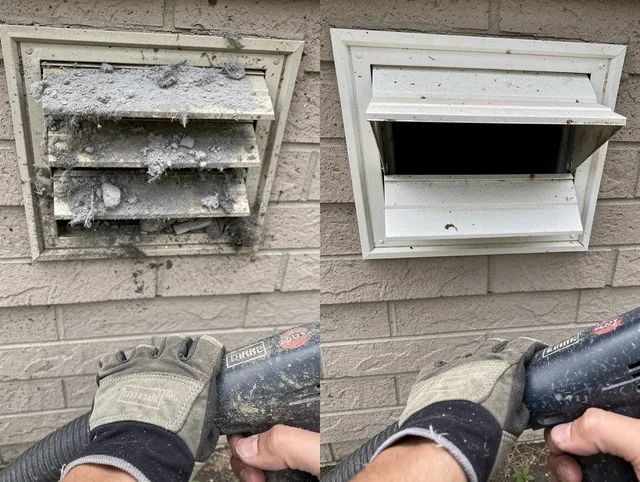 Professional dryer exhaust vent cleaning by New Fairfield Dryer Vent Cleaning in New Fairfield