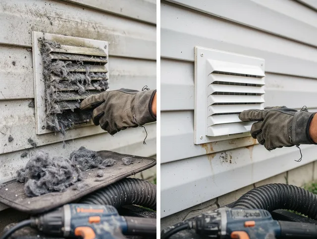 Residential dryer vent cleaning by New Fairfield Dryer Vent Cleaning in New Fairfield